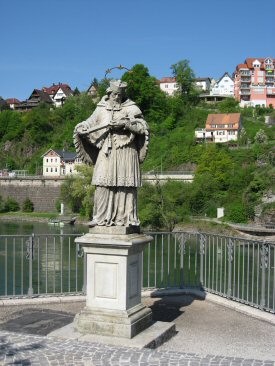 Johannes Nepomuk Statue in Laufenburg