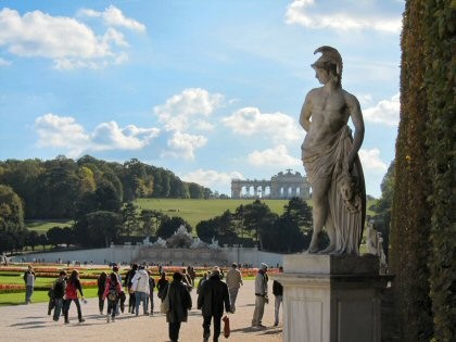 Perse et la Mduse, statue  Schönbrunn