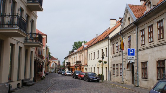 Alley in Kaunas