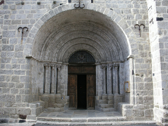 romanisches Portal