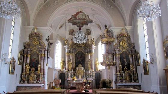 Kirche von Ellmau, Innenansicht