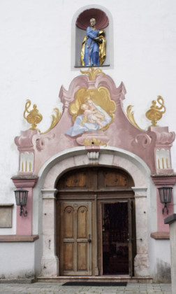 entrance church Breitenbach