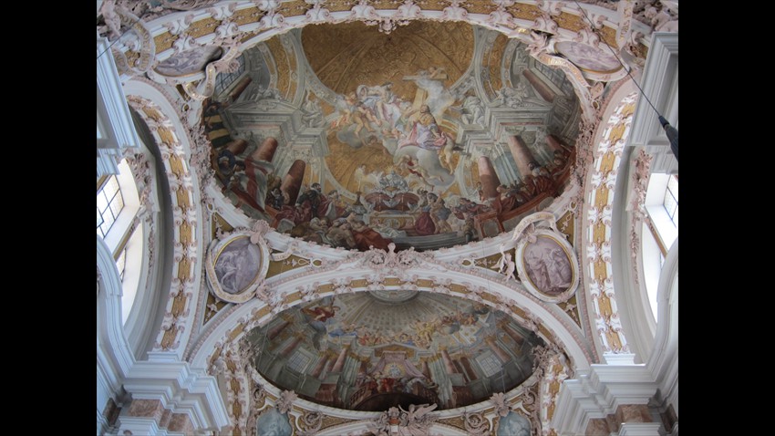Ceiling frescos