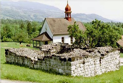 Ruines du chteau de Rosenberg  Giswil