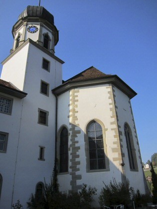 Choir and tower church Werthenstein