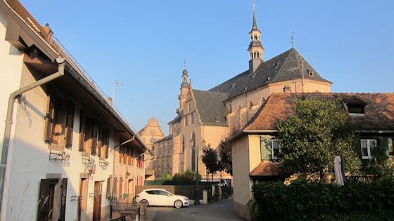 Jesuit church in Molsheim