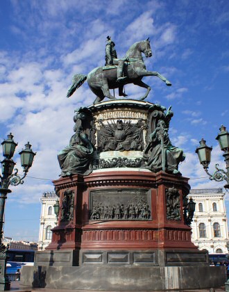 Monument au tsar Nicolas Ier