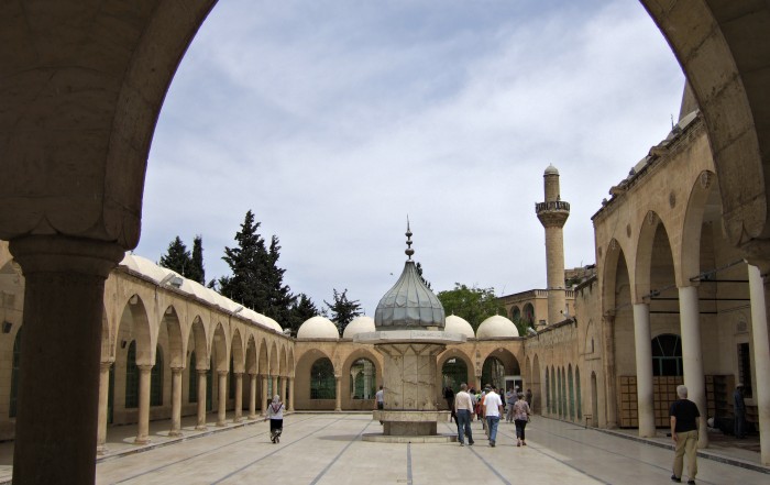 Inner courtyard of the mosque