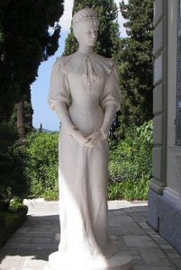 Corfu Sisi statue