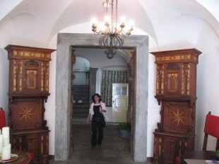 PalazzoSalis, Eingangsbereich
