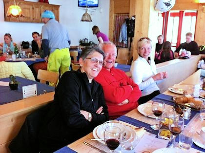 Mittagessen im Weissfluhjoch 3