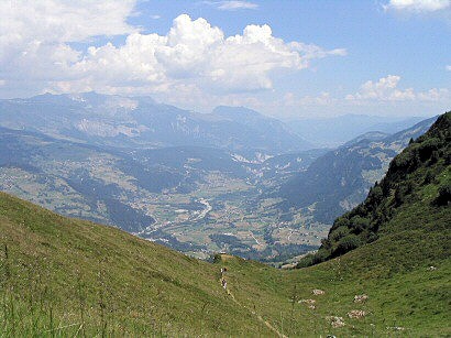 Blick ins Tal