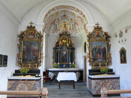 Marienkapelle Eigenthal Innenansicht