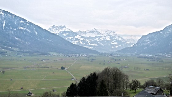Blick auf die Glarner Alpen