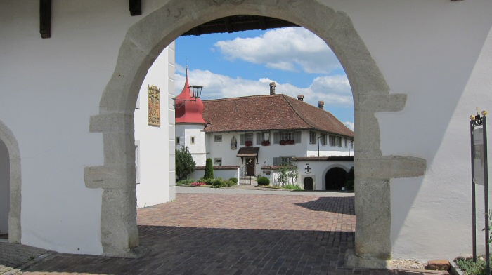 Eingang zu Kloster Hermetschwil