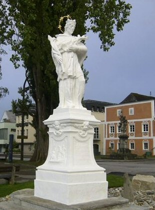 Statue de saint Jean Npomucne