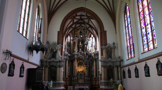 Anna church, Interior view