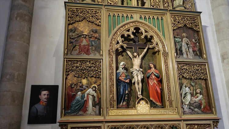 Seitenaltar im Martinsdom