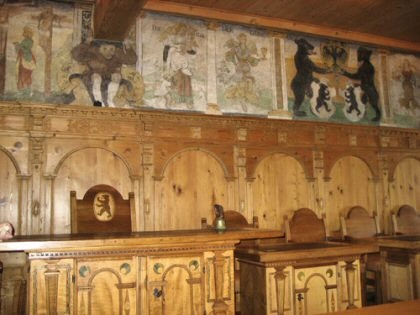 Salle du conseil à l'hôtel de ville d'Appenzell