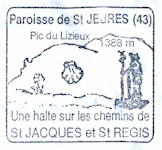 Pilgim stamp St Jeures