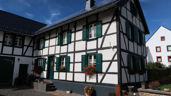 Half-timbered house in Roderath