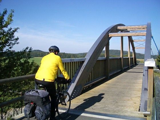 Brücke am Milseburgradweg