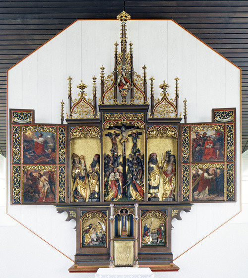 gotischer Altar in Welkers