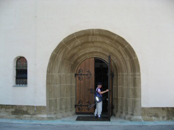 romanisches Portal Sieghartskirchen