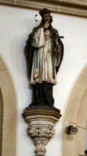 Johannes Nepomuk in der Kirche Schwanenstadt