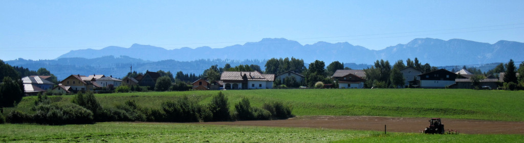 Bergpanorama bei Timelkam