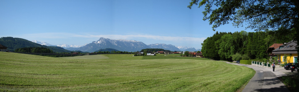 Panorama bei Hallwang