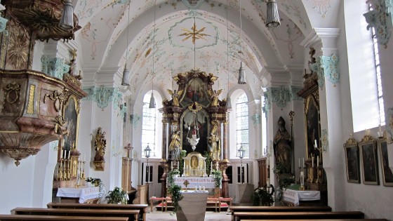 Marzoll, St. Valentin Kirche Innen