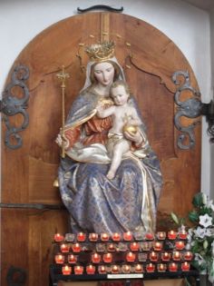 Madonna in der Kirche von Ellmau