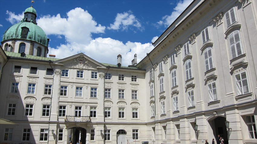 Au palais de la Hofburg
