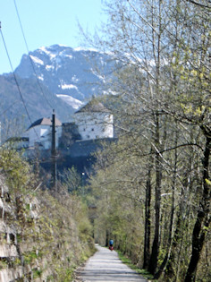 Cycle path to Kufstein