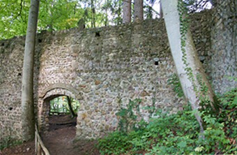 Castel ruin Rottenburg