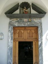 Eingangstor zur Wallfahrtskirche Maria im Ridli
