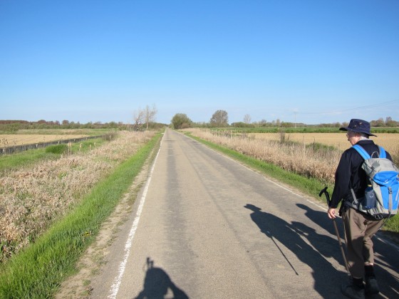 endlos lange Strasse
