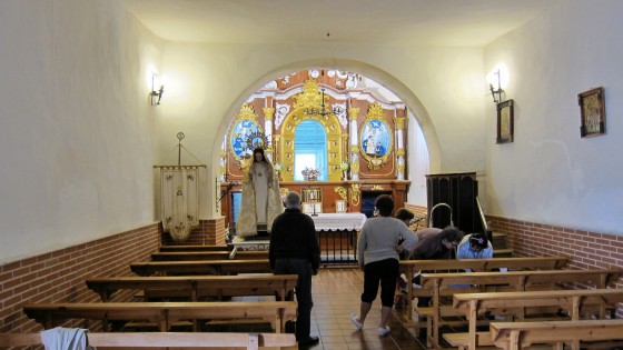 Ermita de Nuestra Se&ntilde;ora de los Perales, Innen