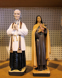 Saint Père d'Ars et Sainte Thérèse de Lisieux