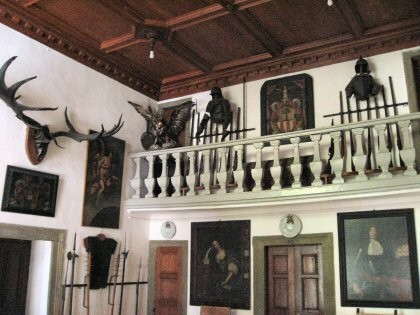 Palazzo Salis, interior